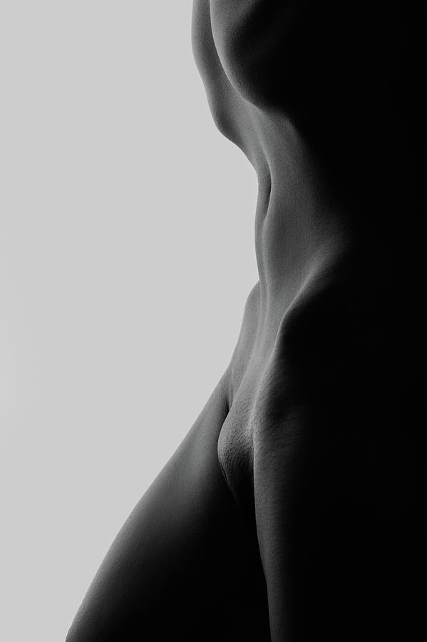 Fine Art Nude Photograph - Torso #1 by Aurimas Valevicius