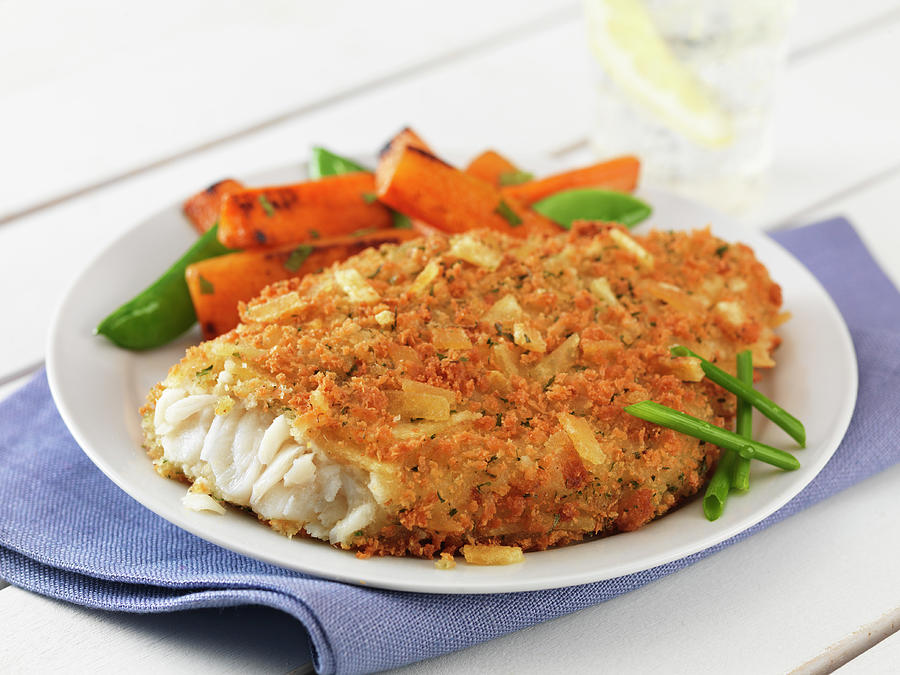 Tortilla Crusted Pollock Photograph by Jim Scherer - Pixels