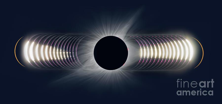 Total Solar Eclipse Around Totality #1 Photograph by Juan Carlos Casado (starryearth.com)/science Photo Library