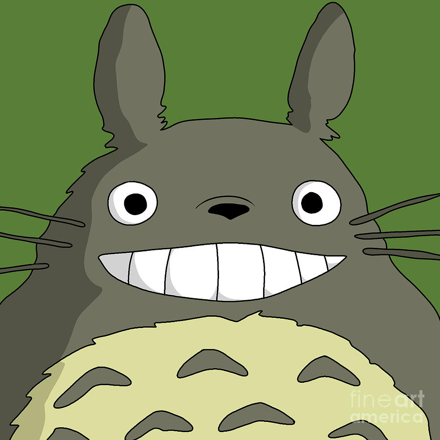 Totoro by Valentina Hramov.