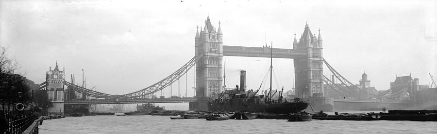 Tower Bridge #1 Photograph by Alfred Hind Robinson