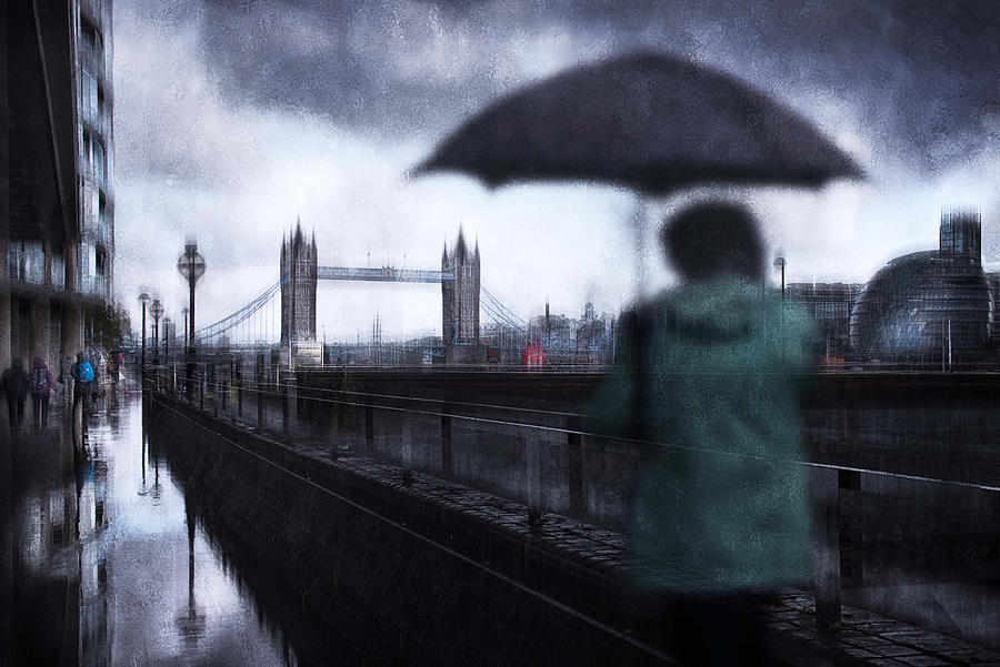 Creative Edit Photograph - Tower Bridge #1 by Nicodemo Quaglia