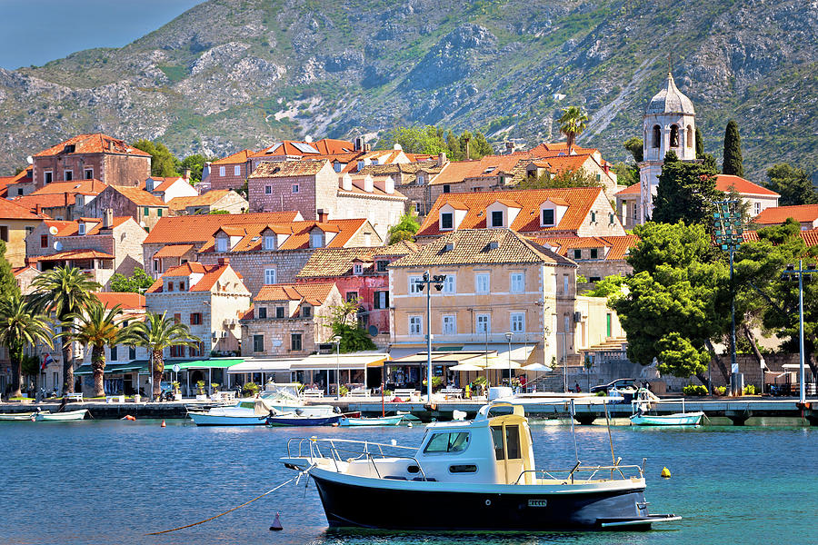 Town of Cavtat waterfront view #1 Photograph by Brch Photography