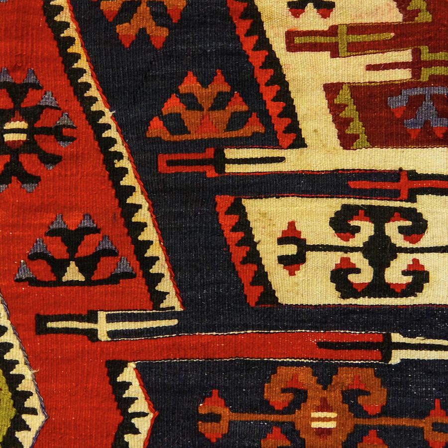 Traditional Anatolian pattern #1 Photograph by Steve Estvanik