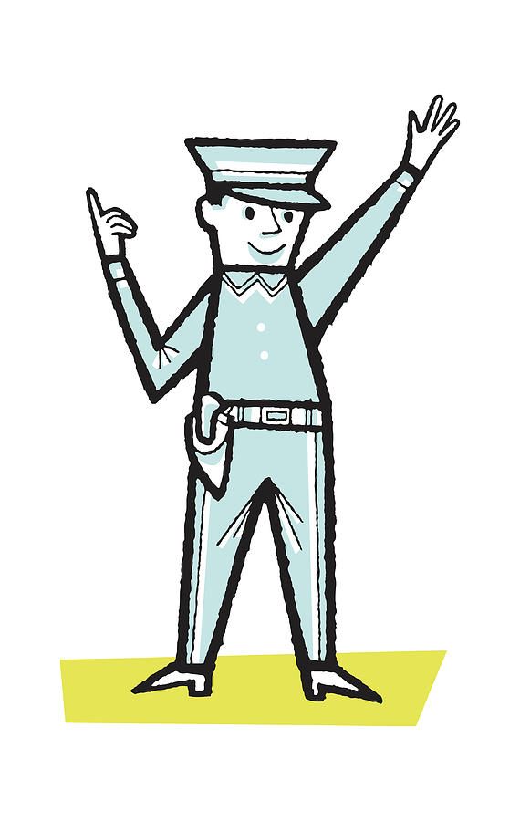 Take Notes, little Cop, office Icon, Offices, Cop, traffic Police, office  Desk, Baton, office Building, cartoon Hand Drawing | Anyrgb