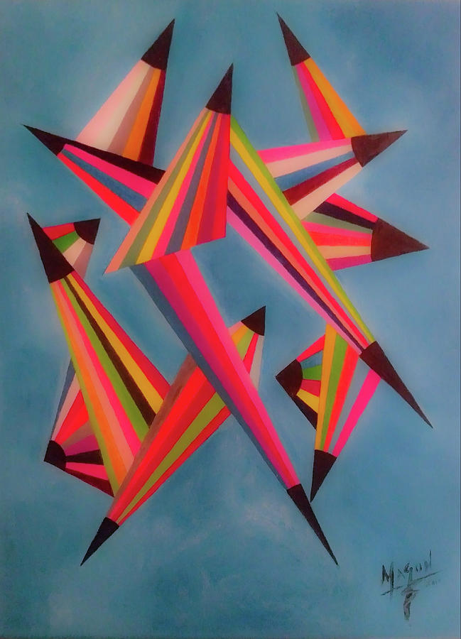 Triangles Painting