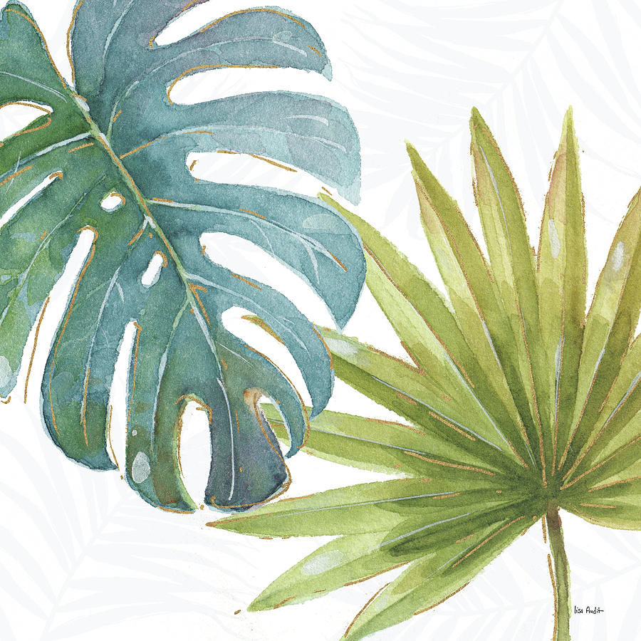 Tropical Blush Viii #1 Painting by Lisa Audit