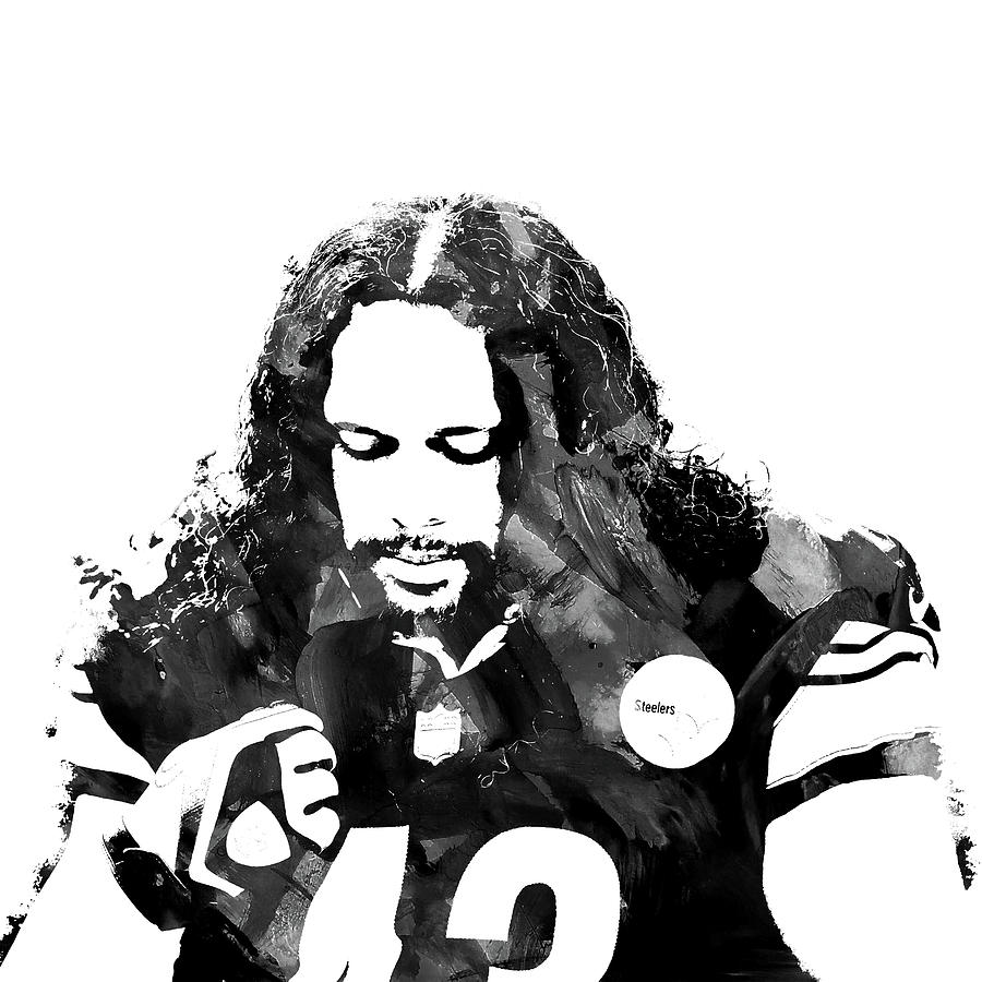 Troy Polamalu 7b Mixed Media by Brian Reaves - Fine Art America