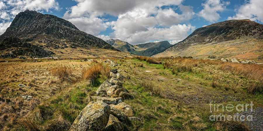 Tryfan Mountain Valley #1 Photograph by Adrian Evans
