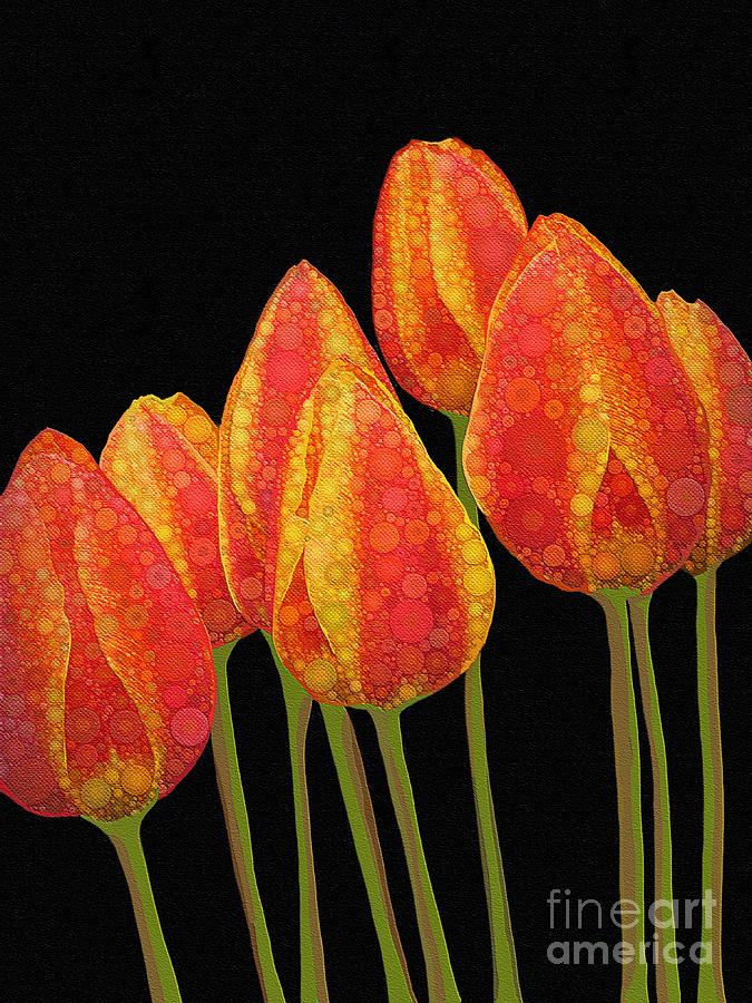 Tulip Festival  #1 Digital Art by Diana Rajala