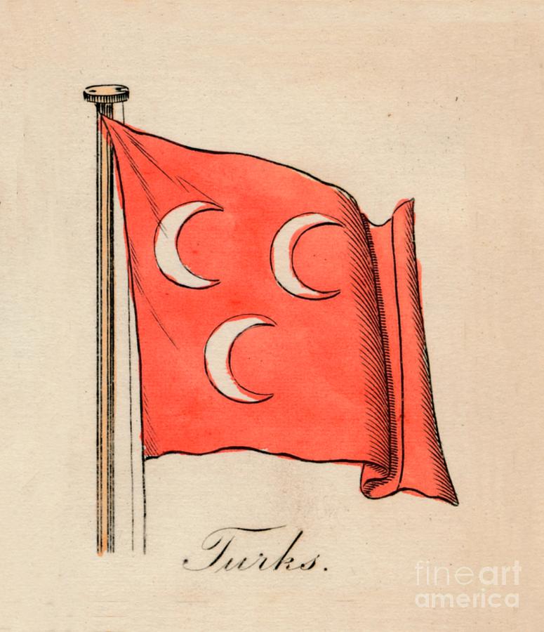 Turks, 1838 #1 Drawing by Print Collector