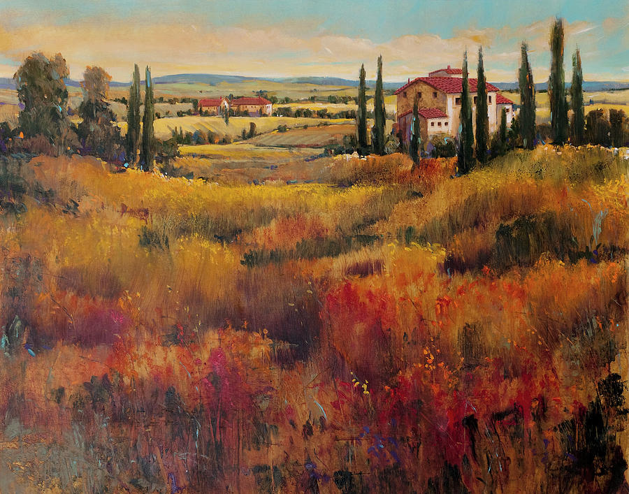 Tuscany I #1 Painting by Tim Otoole