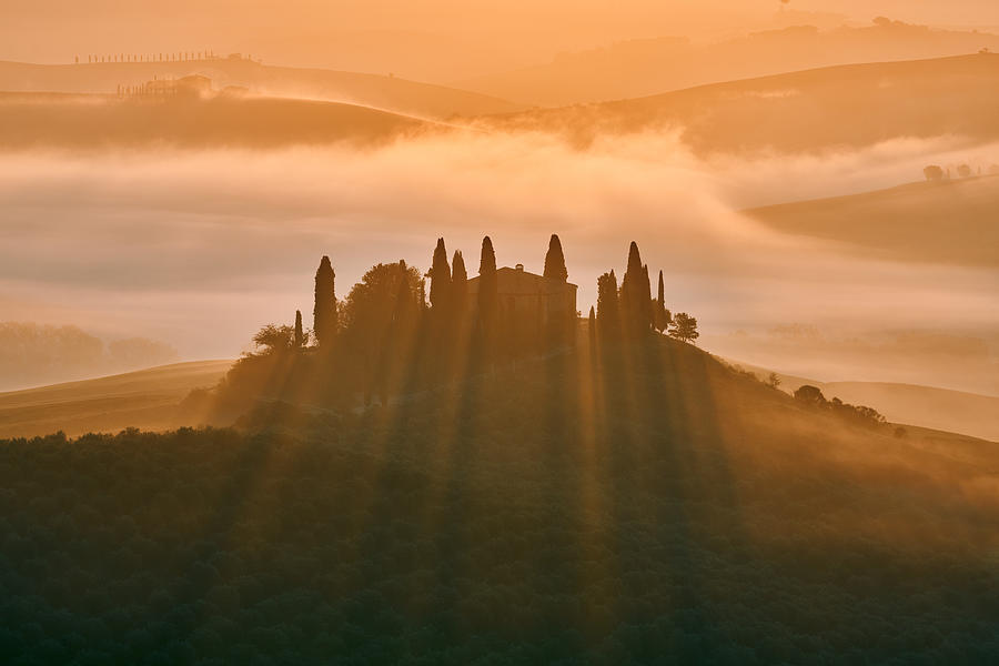 Landscape Photograph - Tuscany #1 by Martin Froyda