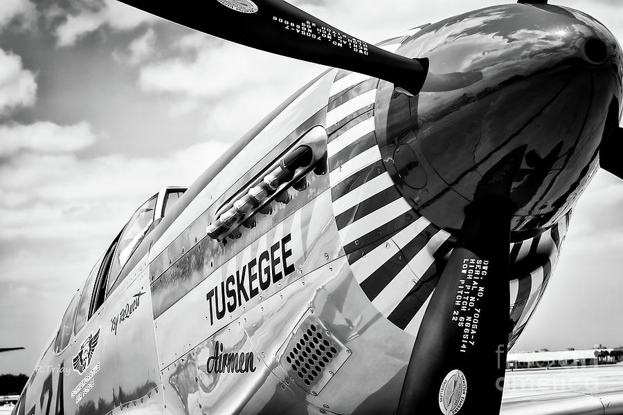 Tuskegee  P-51 Mustang #2 Photograph by Rene Triay FineArt Photos