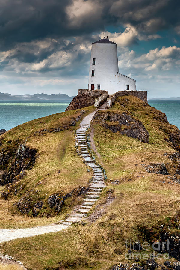 Architecture Photograph - Twr Mawr Lighthouse  #1 by Adrian Evans