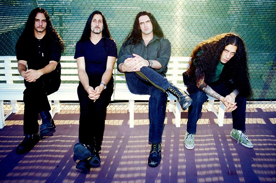 Type O Negative Poses For A Portrait #1 Photograph by Jim Steinfeldt