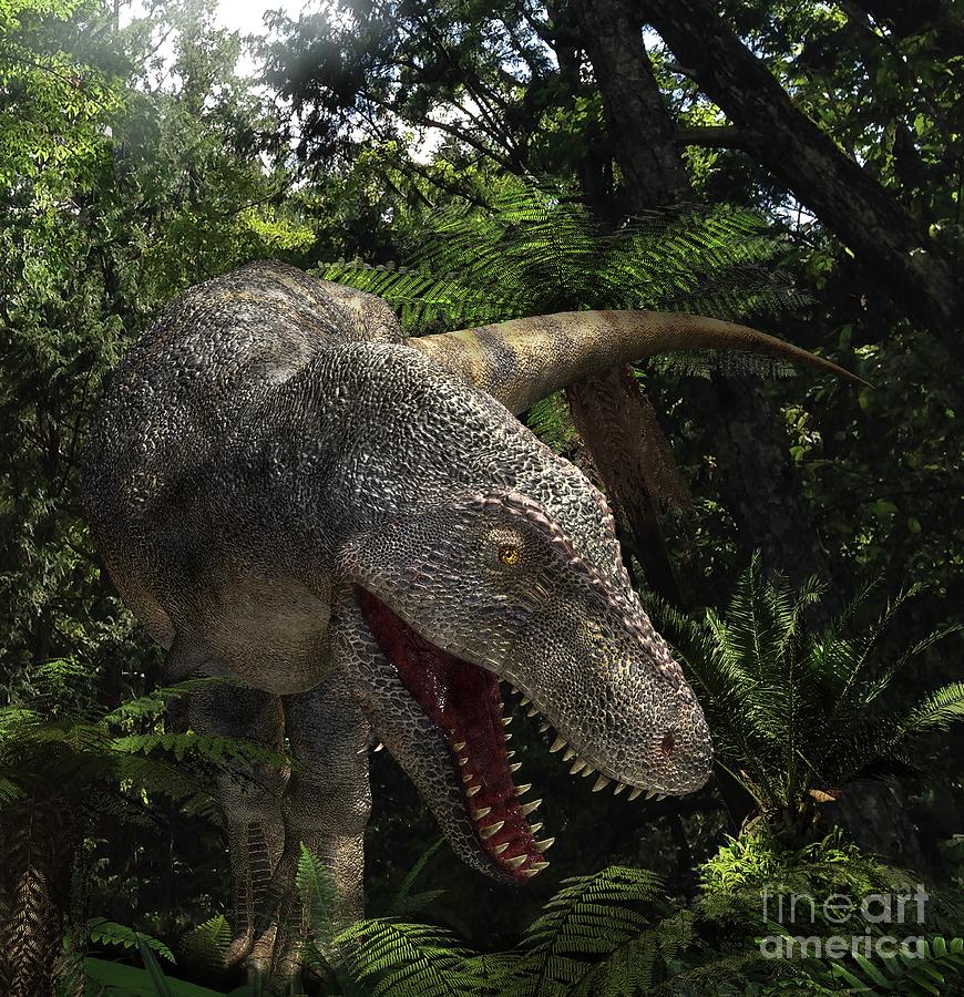 Tyrannosaurus Dinosaur #1 Photograph by Masato Hattori/science Photo Library