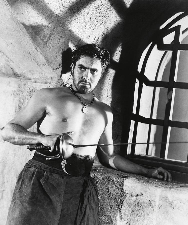 TYRONE POWER in THE BLACK SWAN -1942-. #1 Photograph by Album