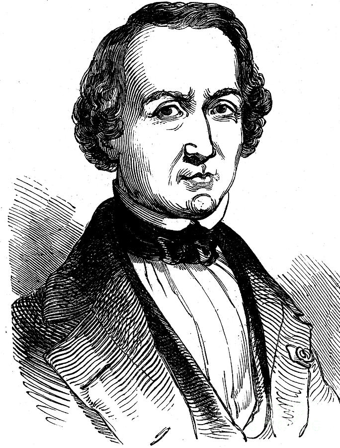 Ujj Leverrier, French Astronomer Who #1 Drawing by Print Collector