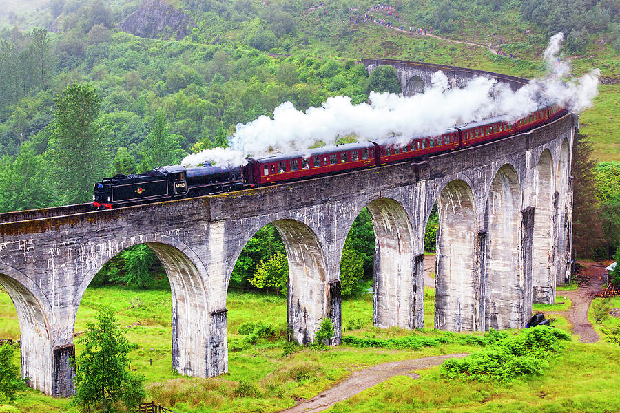 Uk, Scotland, Highland, Glenfinnan, Great Britain, Highlands, British ...