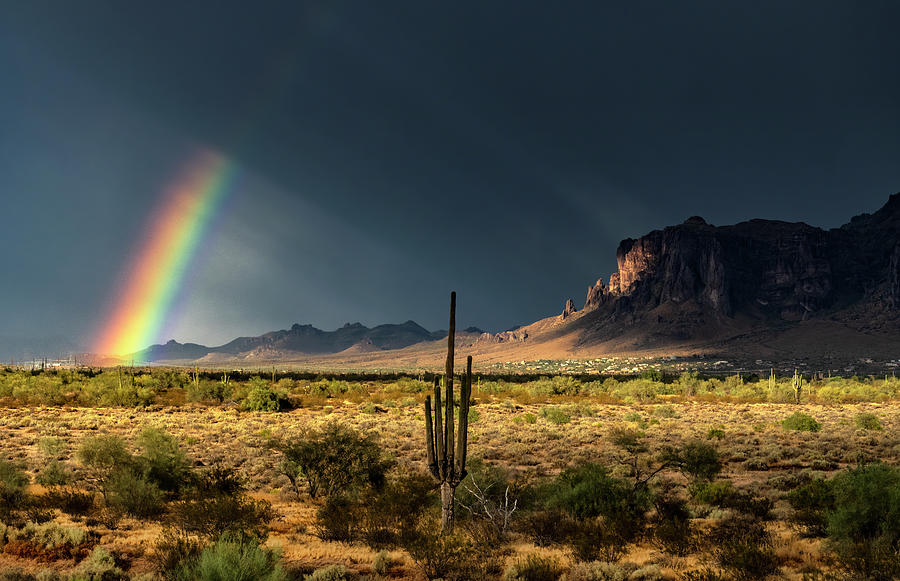 Under The Rainbow Again  Photograph by Saija Lehtonen
