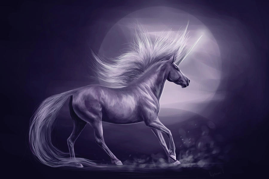 Unicorn horse Digital Art by Glend Abdul Art Collections - Fine Art America