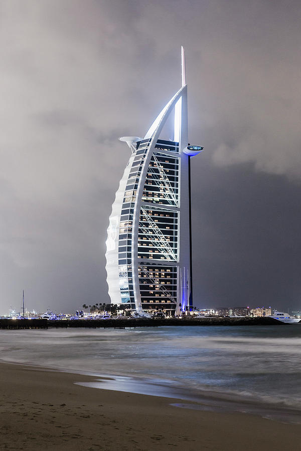 United Arab Emirates, Burj Al Arab Digital Art by Massimo Borchi - Fine ...