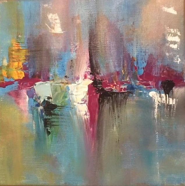 Abstract Painting - Untitled #1 by Kimbra Bass