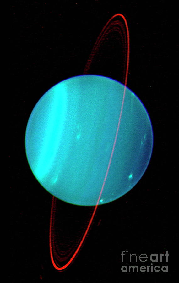Uranus #1 Photograph by California Association For Research In Astronomy/science Photo Library