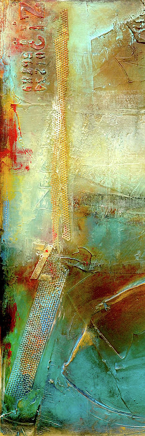 Abstract Painting - Urban Decay I #1 by Erin Ashley