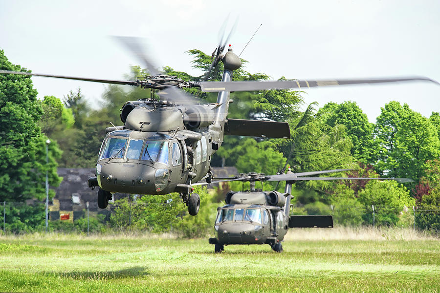 U.s. Army Uh-60m Black Hawk Helicopters #1 Photograph by Daniele Faccioli