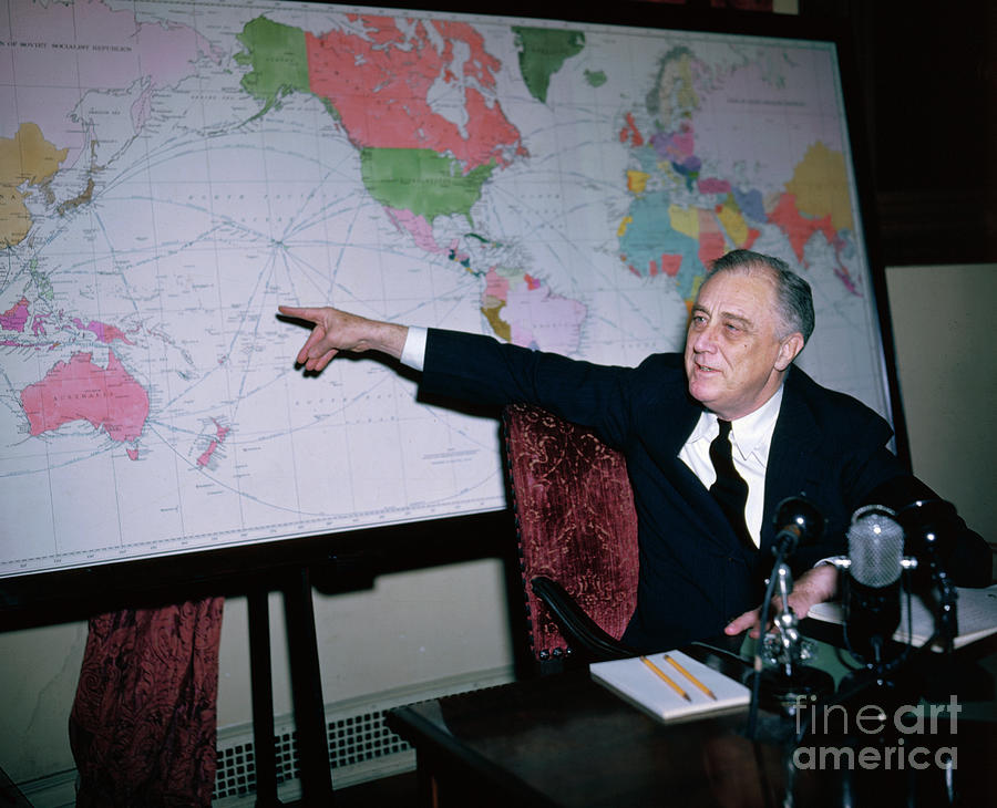 Us President Franklin Delano Roosevelt #1 Photograph by Bettmann