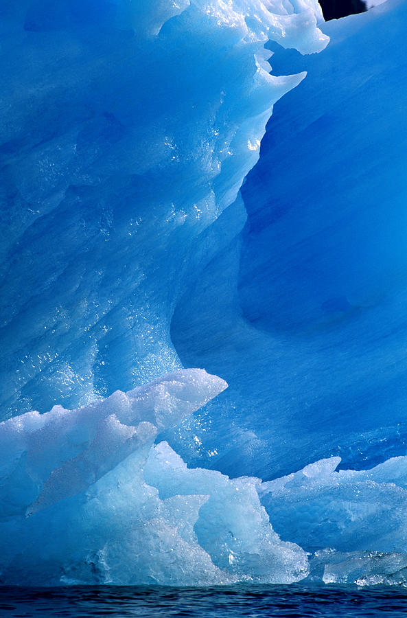 Usa, Alaska, Tracy Arm Fjord, Glacial #1 Photograph by Art Wolfe
