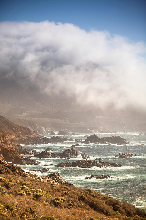 Usa, California, Big Sur, Coastline And #1 Photograph by Pgiam