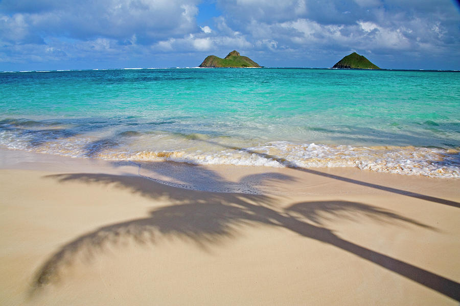 USA, Hawaii, Oahu, Lanikai Beach Photograph by Sylvia Gulin - Fine Art ...