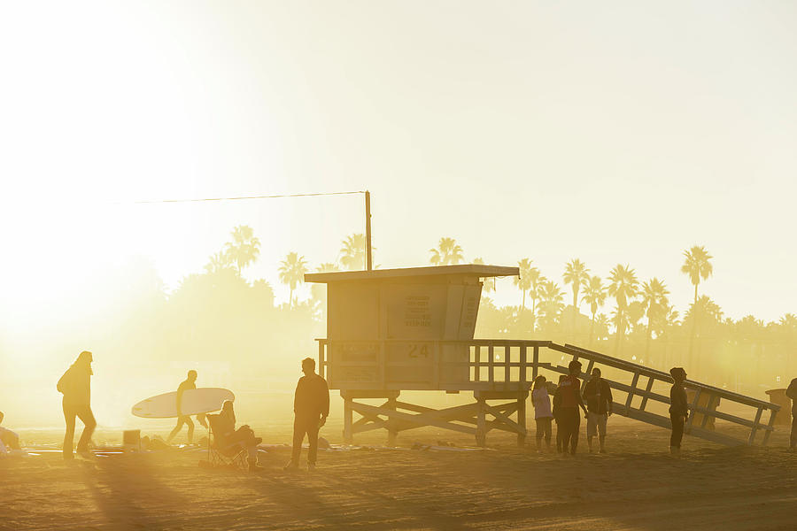 Usa, Los Angeles, Venice Beach #1 Digital Art by Brook Mitchell