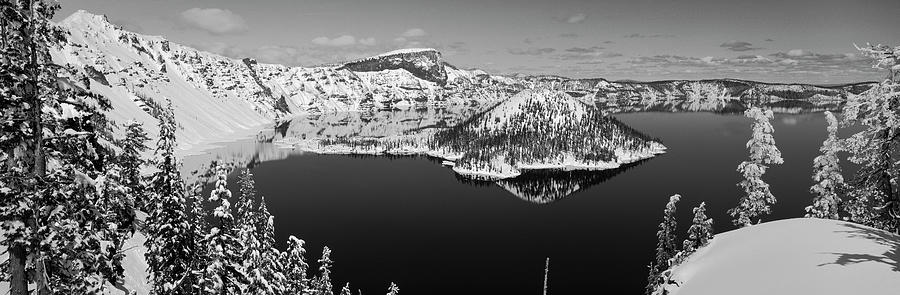 Usa, Oregon, Crater Lake National Park #1 Photograph by Panoramic Images
