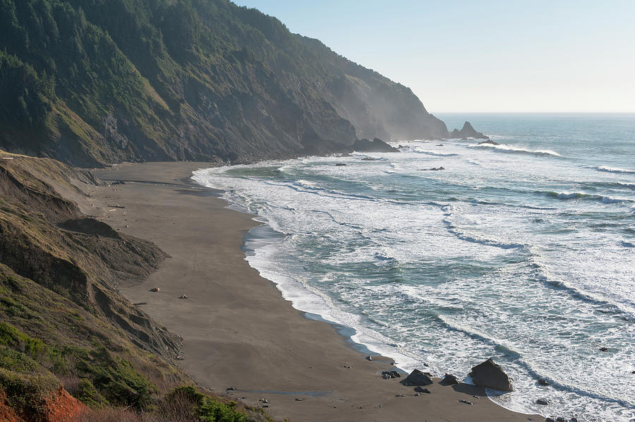 Usa, Oregon, Curry County, Coastal View #1 Photograph by Gary Weathers
