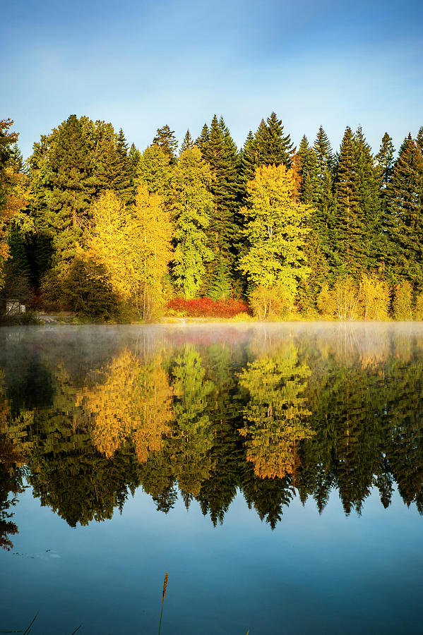 Fall Photograph - USA, Washington State, Cle Elum #1 by Richard Duval