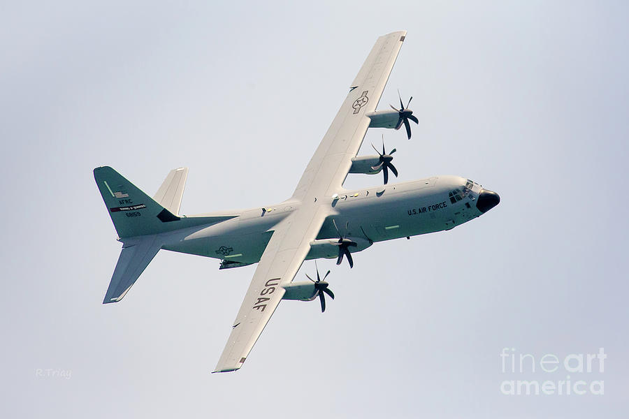 USAF C-130 Hercules Aircraft. #2 Photograph by Rene Triay FineArt Photos