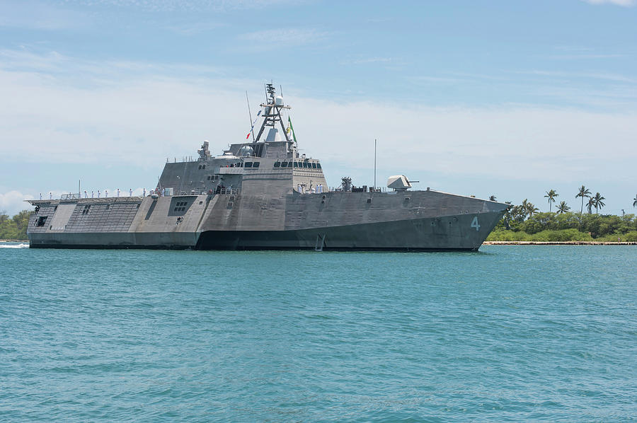 Uss Coronado Arrives At Joint Base Photograph by Stocktrek Images ...