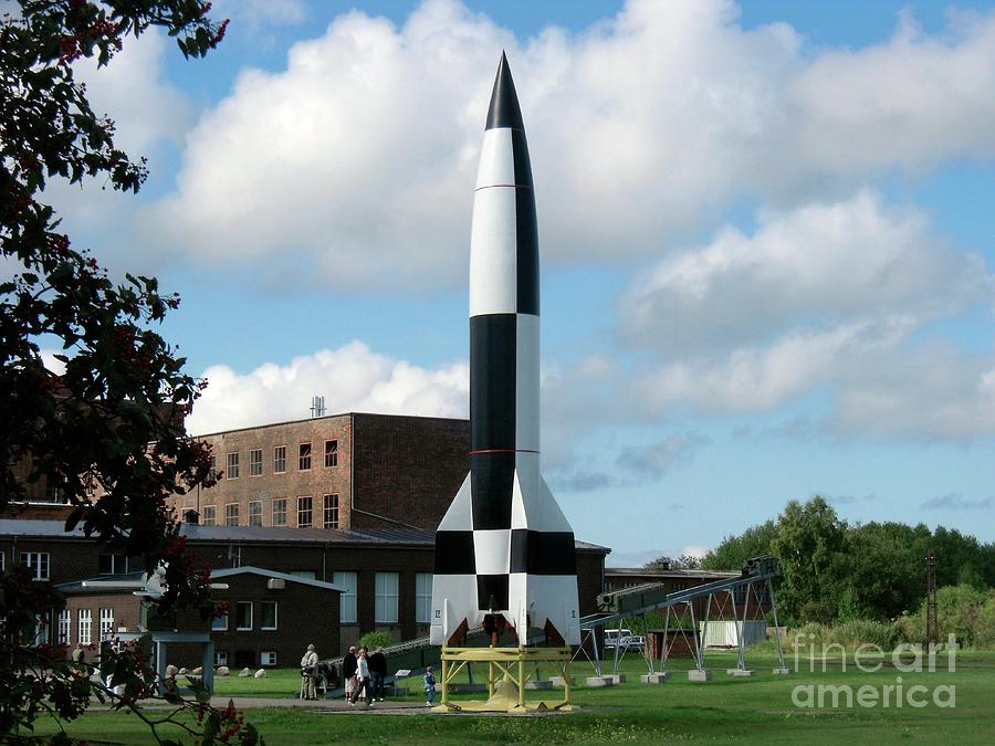 V-2 Rocket Display Photograph By Detlev Van Ravenswaay Science Photo 