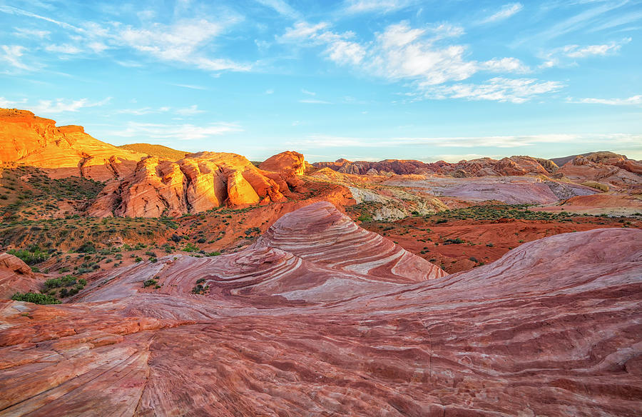Nature Photograph - Valley Of Fire #1 by Joseph S Giacalone
