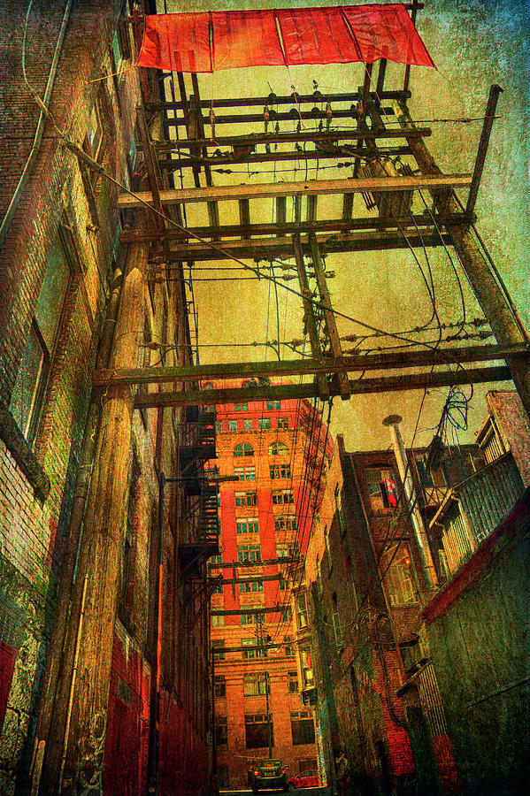 Vancouver Alley Photograph by Theresa Tahara