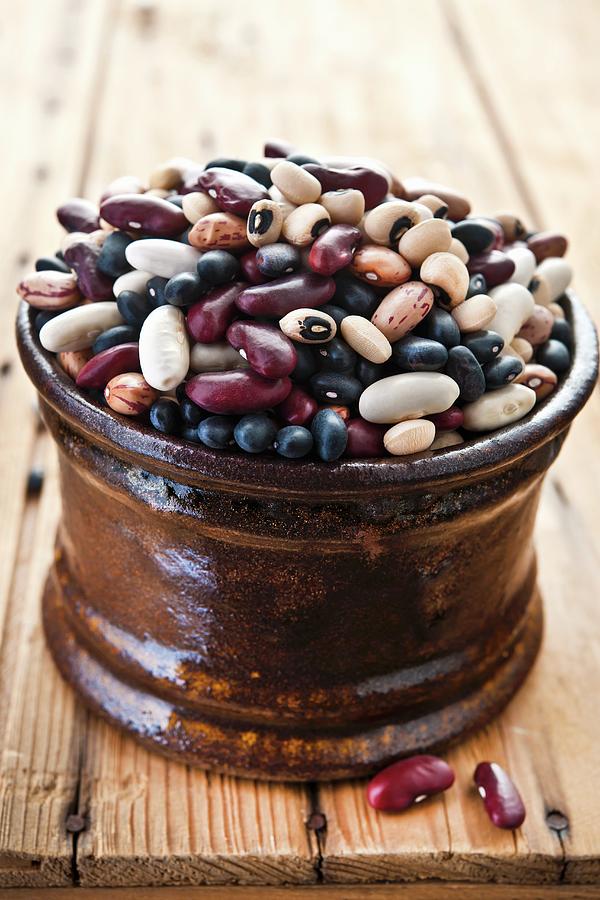 Various Types Of Beans #1 Photograph by Atelier Hmmerle