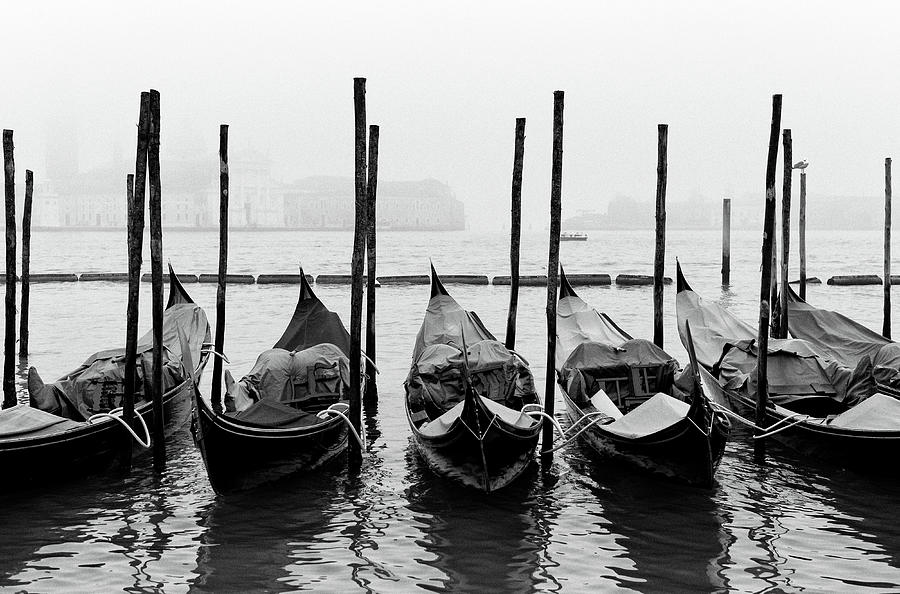 Venice. Black And White #1 Photograph by Claudio.arnese