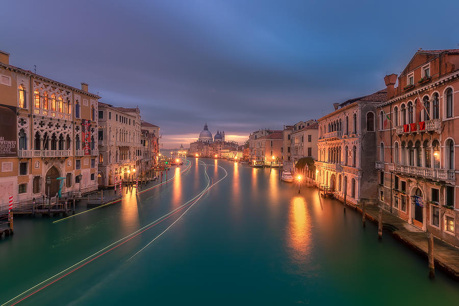 Venice Italy #1 Photograph by Qing Li