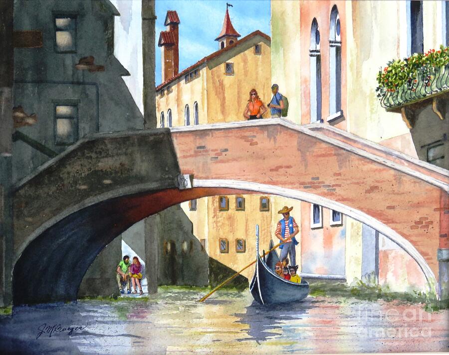 Venice Painting by Joseph Burger Venice Painting by Joseph Burger