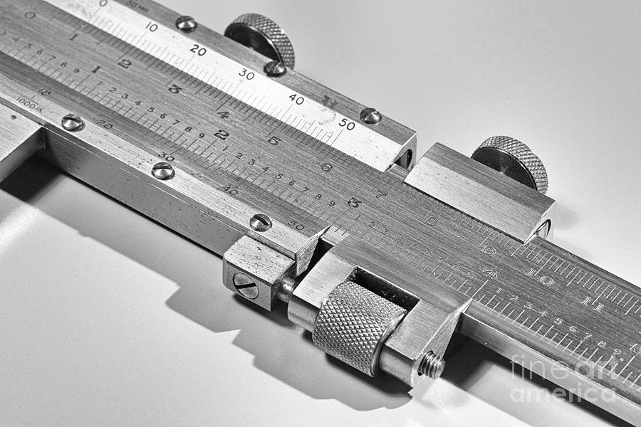 Vernier Callipers #1 Photograph by Peter Falkner/science Photo Library