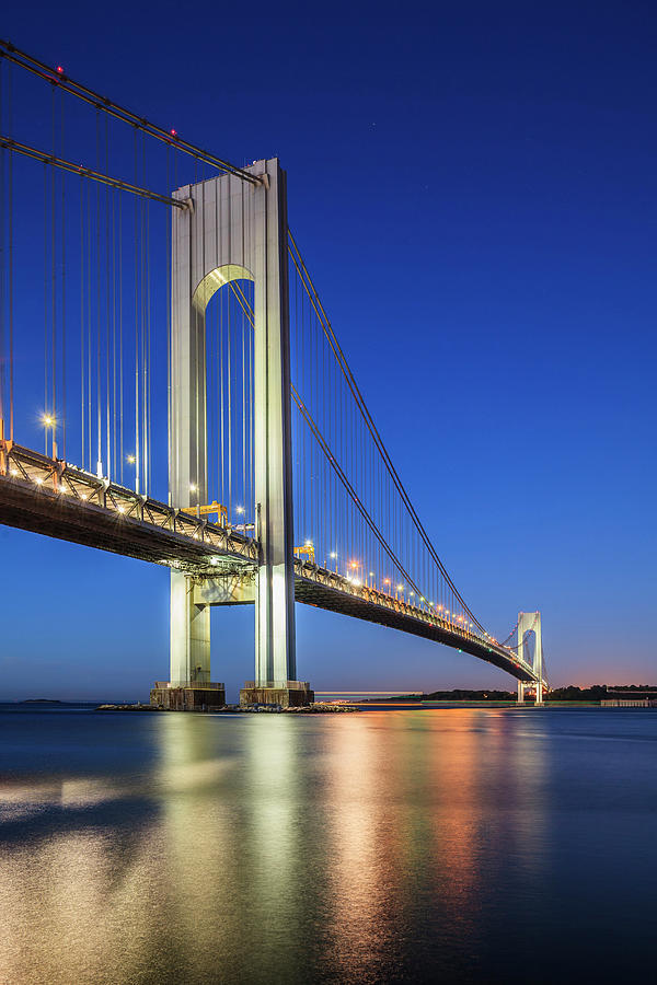 Verrazano Bridge, Brooklyn Nyc Digital Art by Antonino Bartuccio | Fine ...